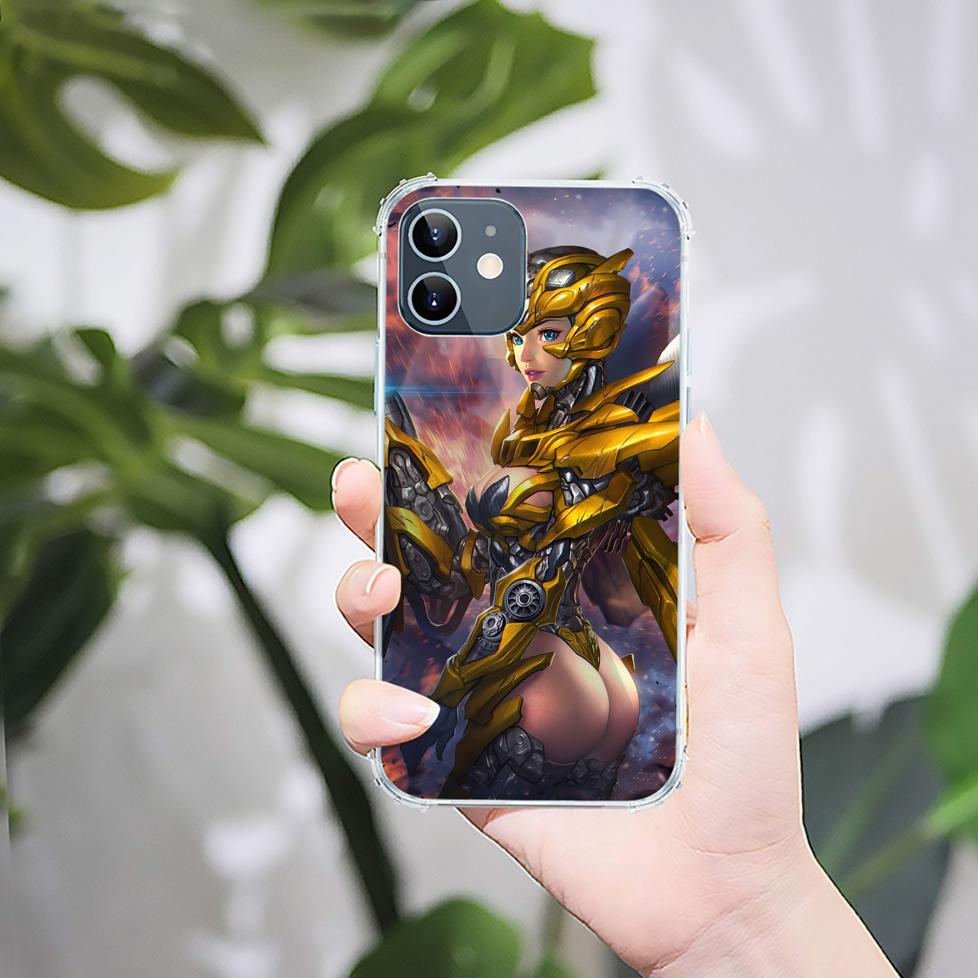 （画像用） Transformers トランスフォーマー 【iPhone 12シリーズ対応】透明スマホケース（クリアソフトケース）